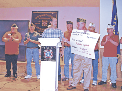 VFW donates to Albert Snyder